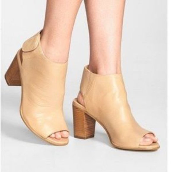 Steve Madden Nonstop Bootie Slingback Block Heel